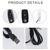 USB 5V 2A to 3V 4.5V 6V Power Supply Cable Replace 2A LR6 Batteries for Clocks Fan and Remote Controls