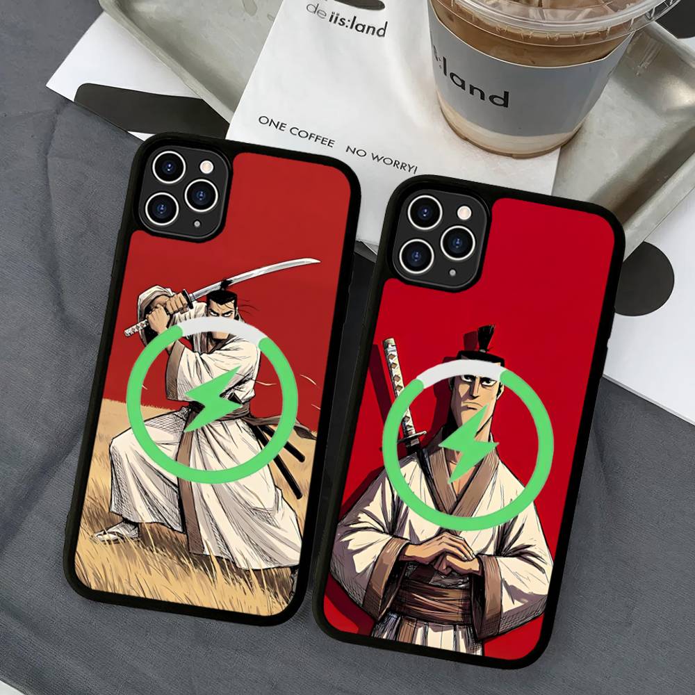 Cool Anime S-Samurai J-Jack Movie Phone Case For IPhone 17 Air 16 15 14 13 12 11 Pro Max Plus For Magsafe Wireless Charge Cover