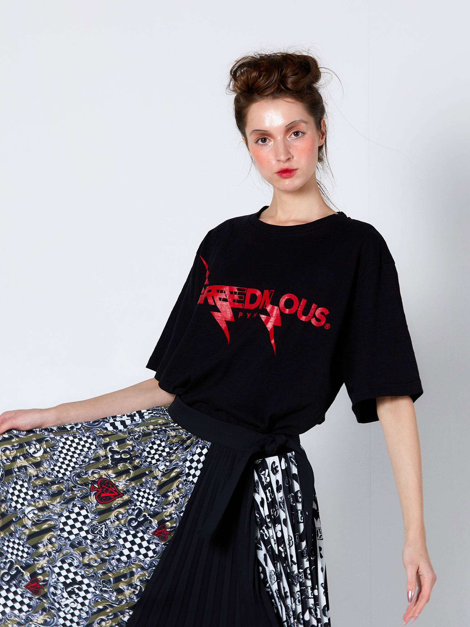 Greedius Lightning T-Shirt Black Black/Free