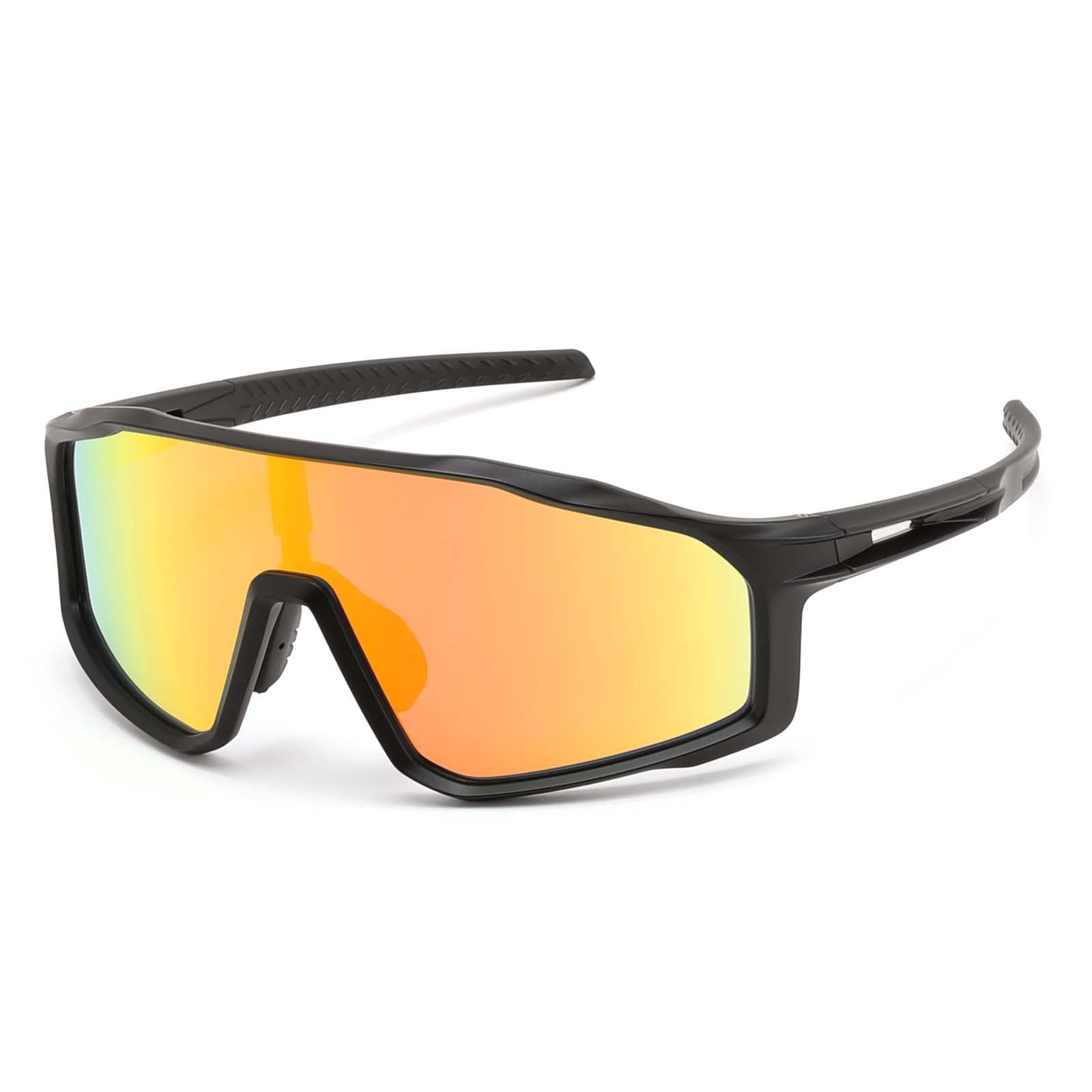 [FEISEDY] Sunglasses, Polarized Lens, Single Lens, UV400 Protection, Men s & Women s, TR Material Frame, TAC Lens, Adjustable Nose Pad, Sports,