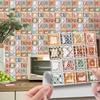 3D Mosaic Tile Sticker - Creative, Bright Film, DIY Wall & Floor Decor