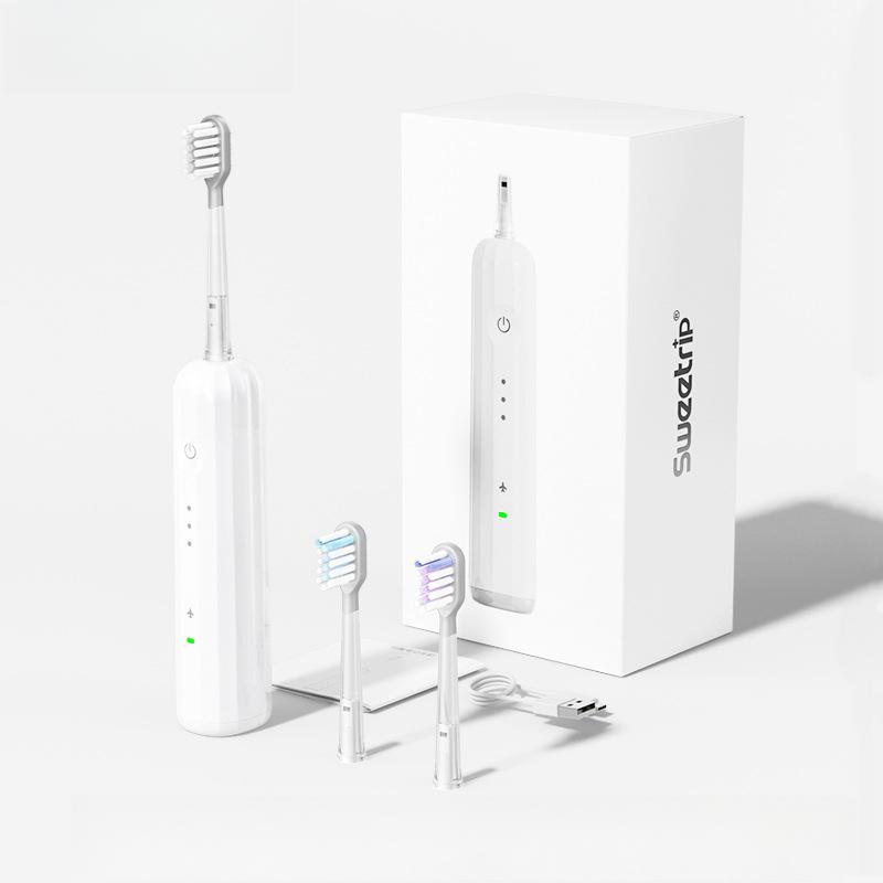 Electric Toothbrush Sweeping and Vibrating Integrated Charging Adult Couple Gift Box Soft Hair Spot Wholesale Electric Toothbrush