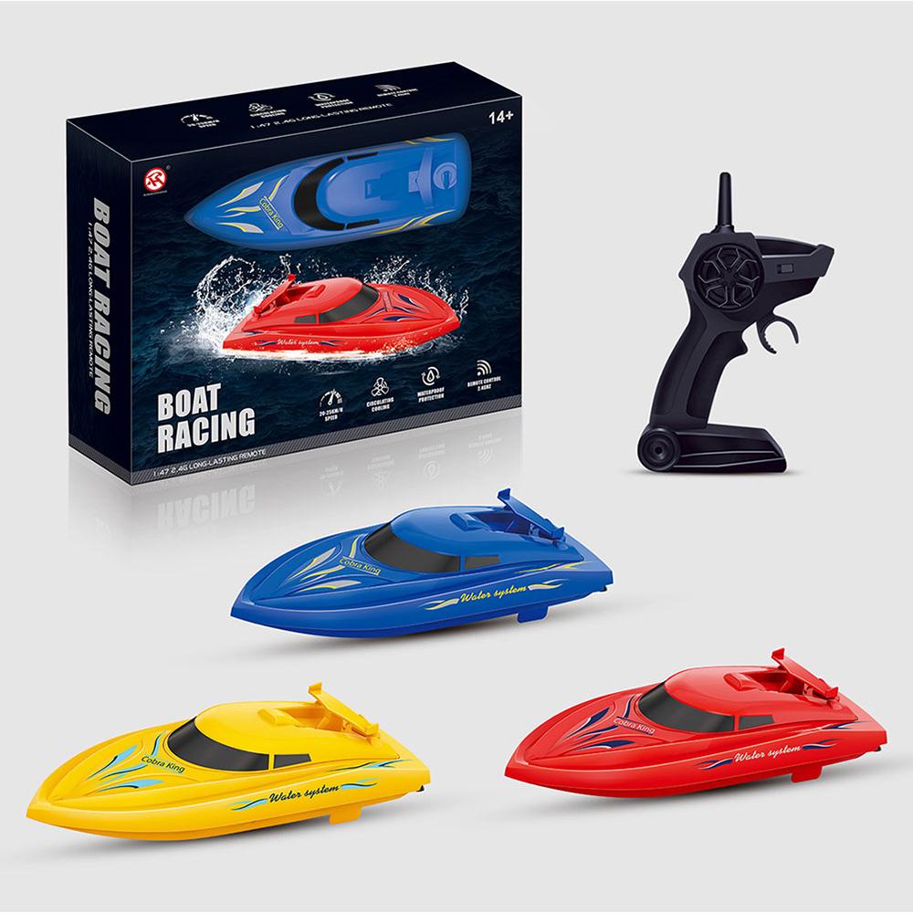 Jouets RC Skytech H100, mini-bateau rapide 2.4GHz, 4 canaux, 30 km/h, bateau de course télécommandé avec écran LCD, cadeaux pour enfants