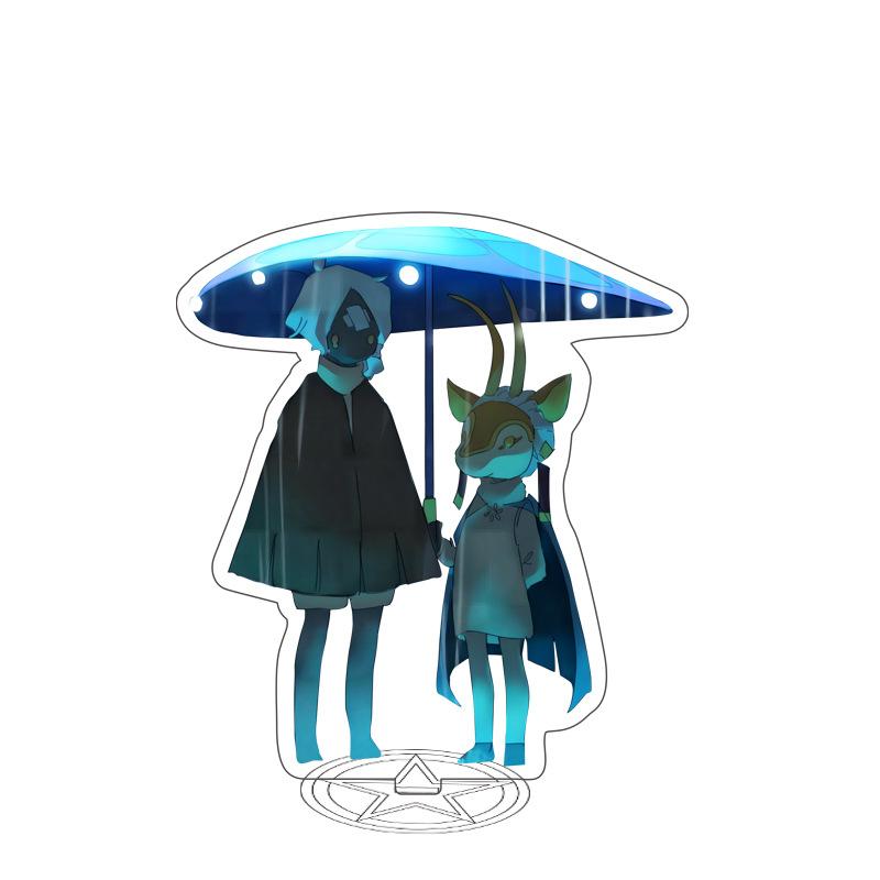 

Игра Аниме Sky Light Kakashi Oyster Mushroom Модель киля Акриловая фигурка Стенд Окрашенный Декор стола Орнамент Подарок