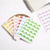 Easy Peel Photo Album Corners 12 Pack Decorative Paper Stickers for DIY Projects Multi Colored