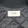 CELINE Loose Nylon Teddy Jacket Black Men's Size M (46) Model 2W22C227R