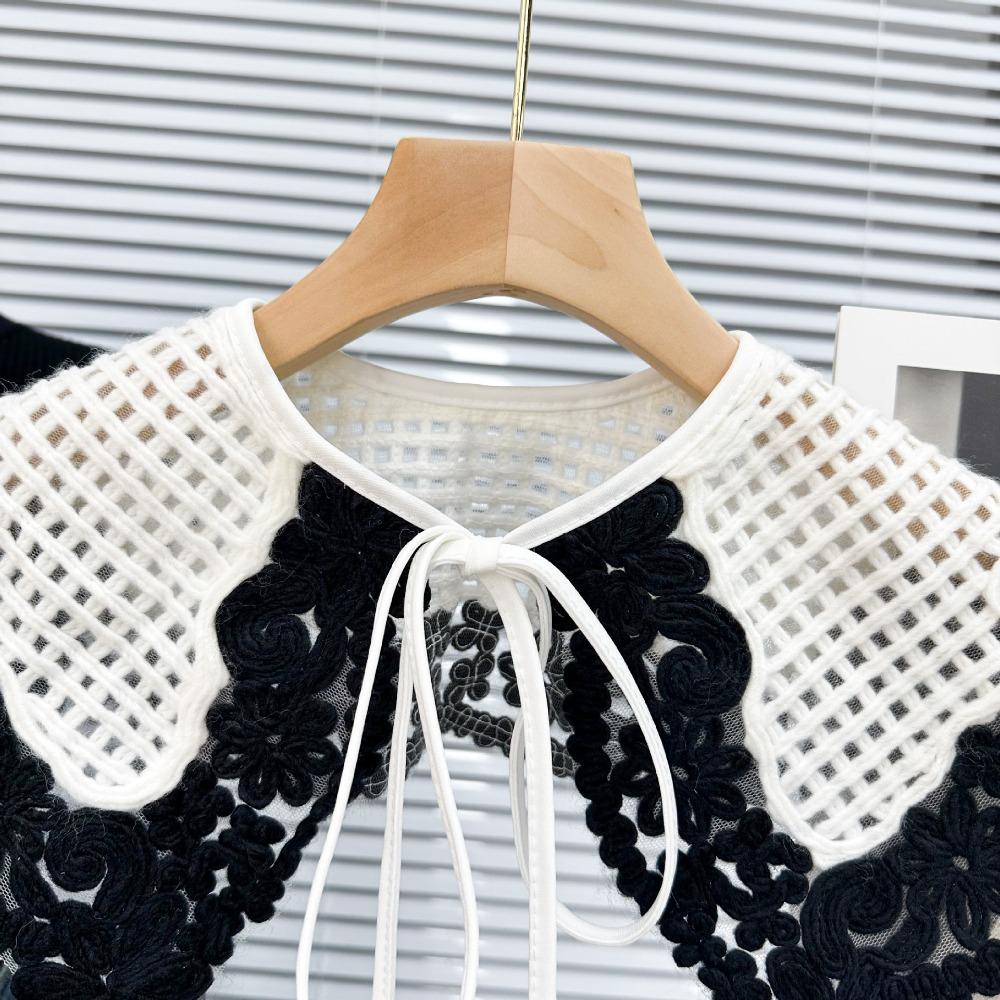 Col Insigne Col Laine Faux Col Manteau Faux Faux Cols Nouveau Chemise Détachable