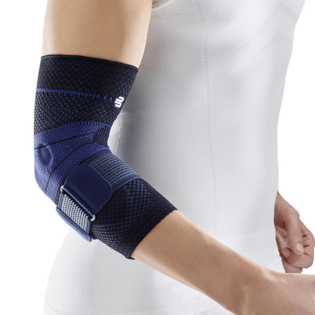 Bauerfeind EpiTrain New Version Elbow Made In General Medical Stabilizes the Elbow Joint with Two Silicone Pads On the Inside and Outside of the Elbow