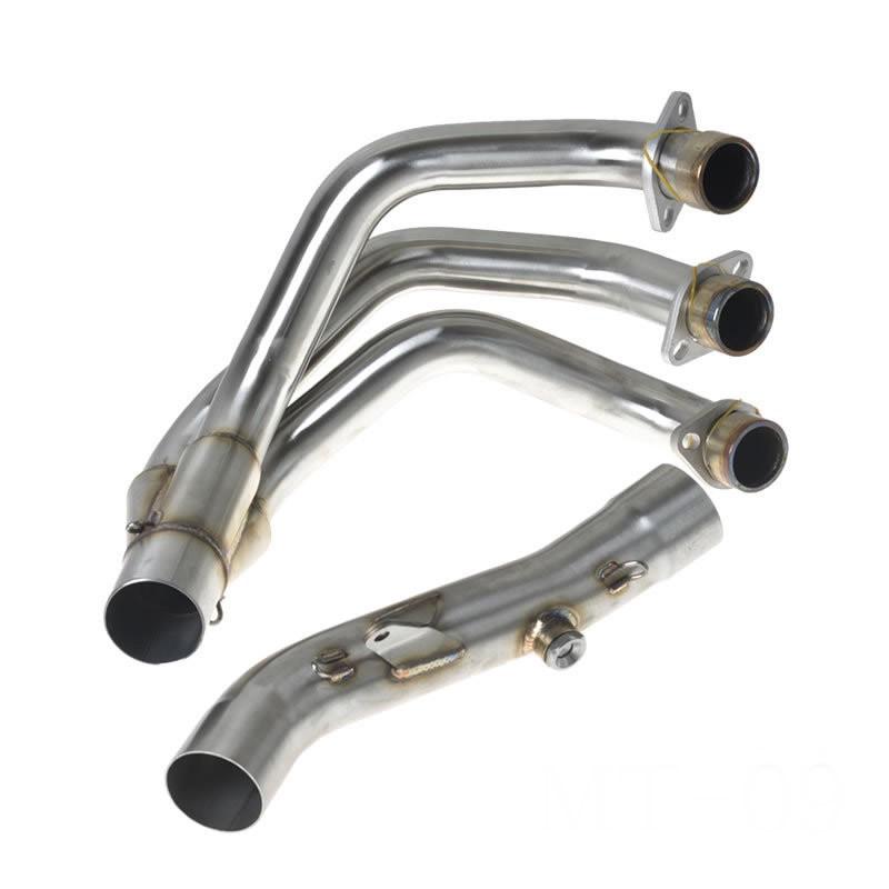 

Yamaha MT09 FZ-09 Stainless Steel Front Section Modification Pipe Standard Edition