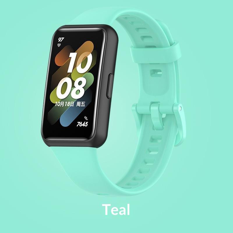 Silicone Replacement Band For Band 7 Soft Breathable Lightweight For Daily Wear Sports Fitness