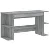 Desk Gray Sonoma 140x50x75 cm Particleboard