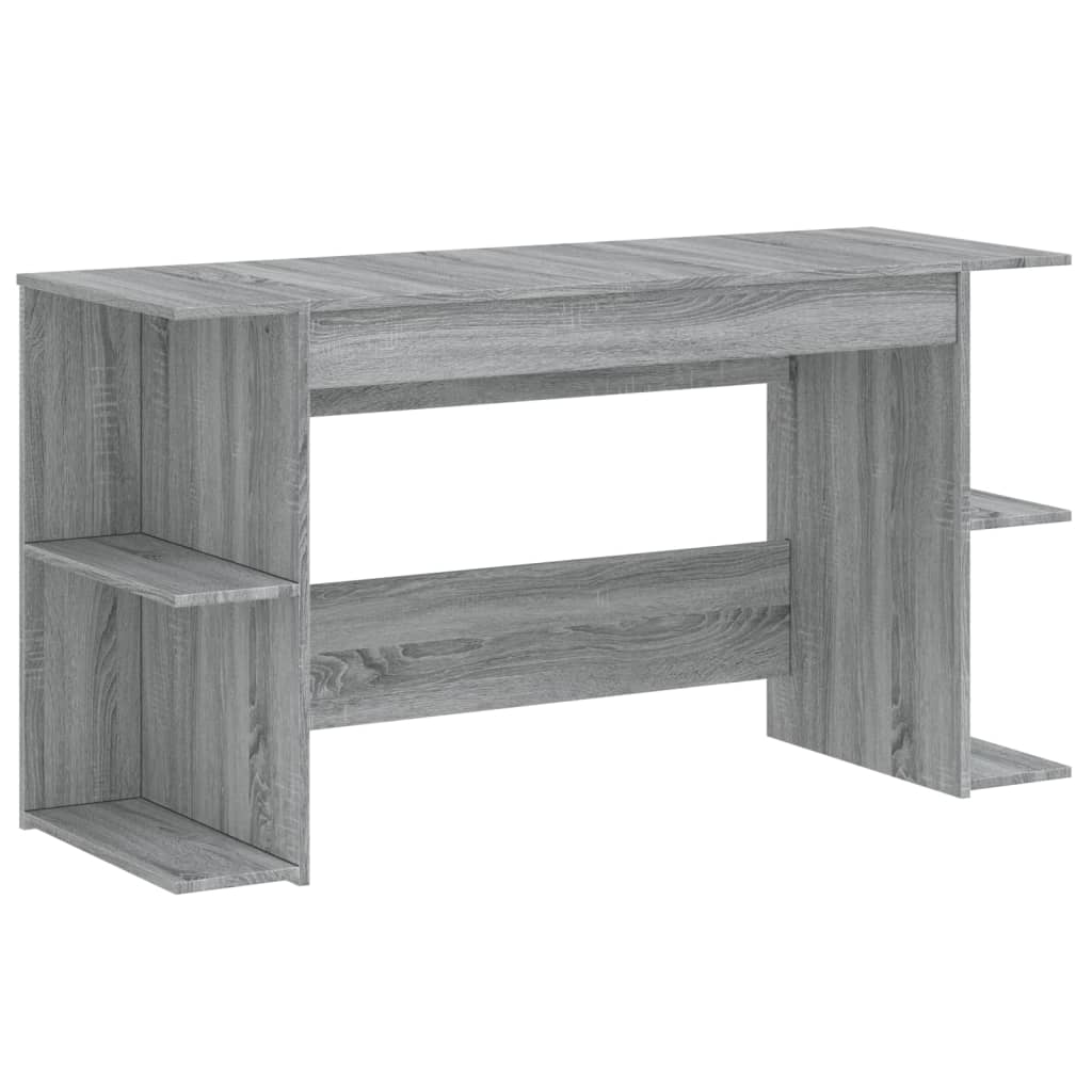 Desk Gray Sonoma 140x50x75 cm Particleboard