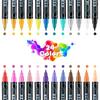 Dudu Pen Double-Headed Acrylic Marker for Kids - Large Capacity, Quick-Drying, Water-Based.