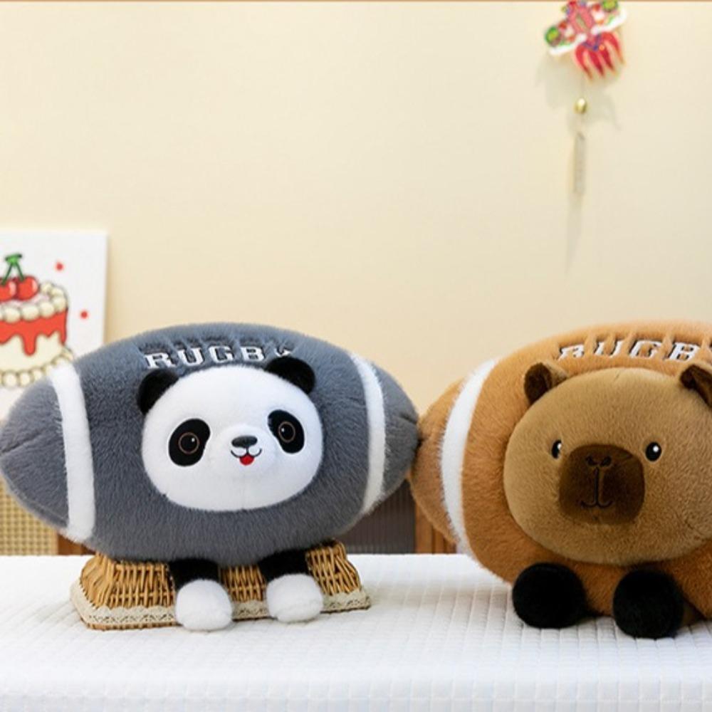 Fluffy Capybara Plush Doll Cartoon Capibara Fluffty Doll Capybara Plush Toy  Home Decor