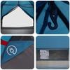 Trekking Tent Blue 2 Person Tent 185T Polyester with PU Coating