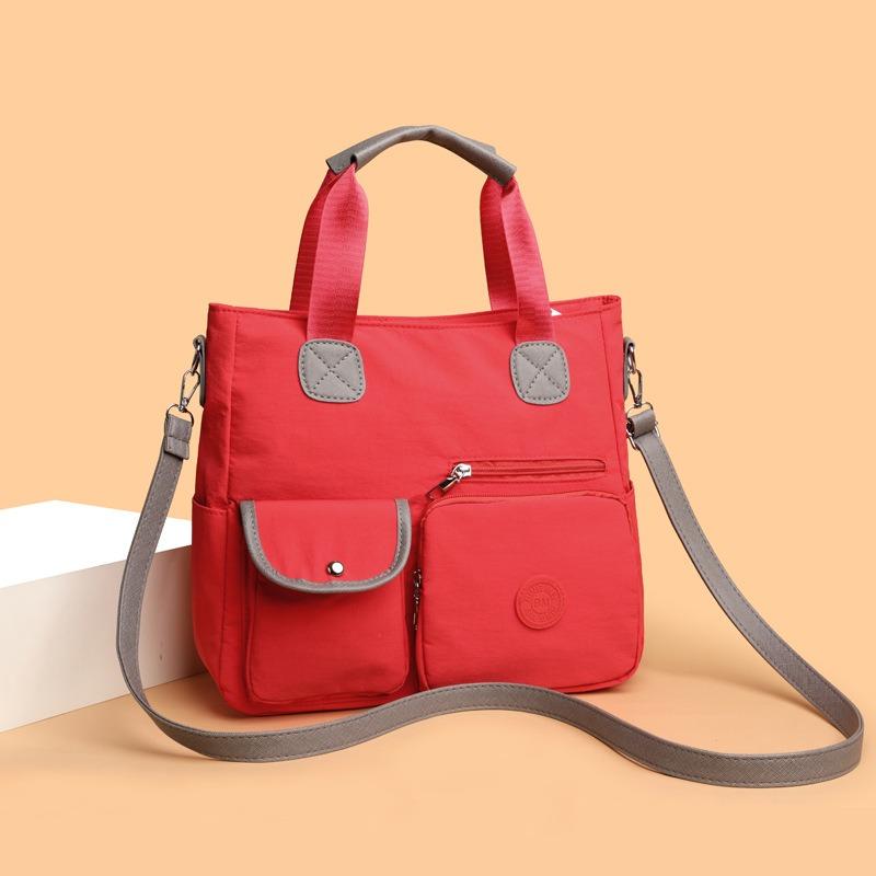 Neue Damen Schultertasche Damen Umhängetasche Nylon Tragbar Große Kapazität Lässige Reisetasche Damen