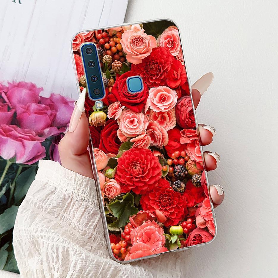 For Samsung Galaxy A9 2018 Case SM-A920F Cool Design Fashion Painted Cover Soft Silm Phone Case For Samsung A7 2018 A750F Fundas