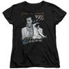 Women's Elvis Presley Shirt Live in Vegas Graphic Tee