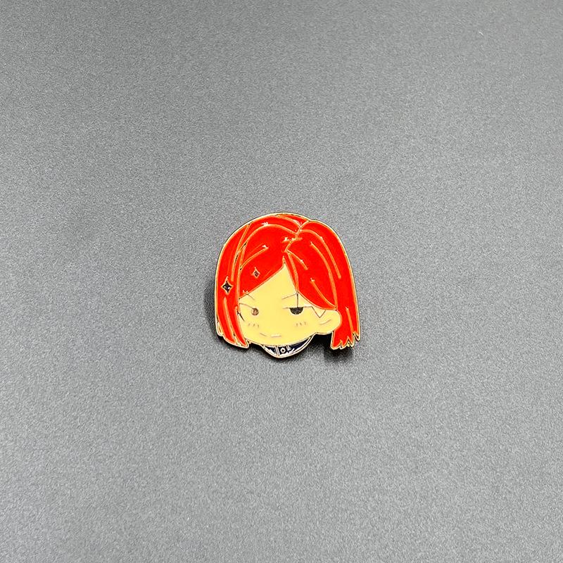 Jujutsu Kaisen Gojo Satoru Brooch - Cute Metal Badge for Backpack Accessory