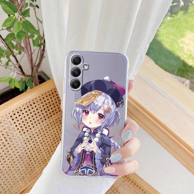 

М який прозорий силіконовий чохол Game Cartoon Patterned For Samsung A55 M35 S24 Xiaomi Redmi Note 13 Poco C65 iPhone Camera Протиударний захисний чохол iPhone 15 Plus