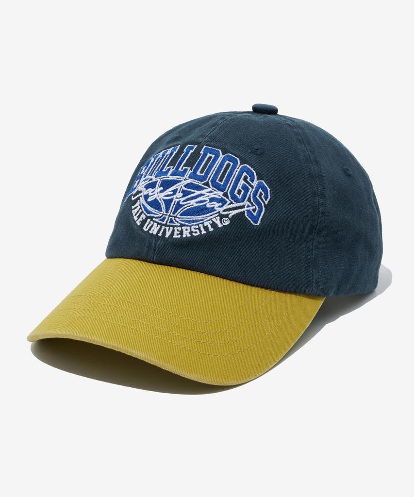 YALE Bulldogs Upper Pique 6P Ball Cap Navy