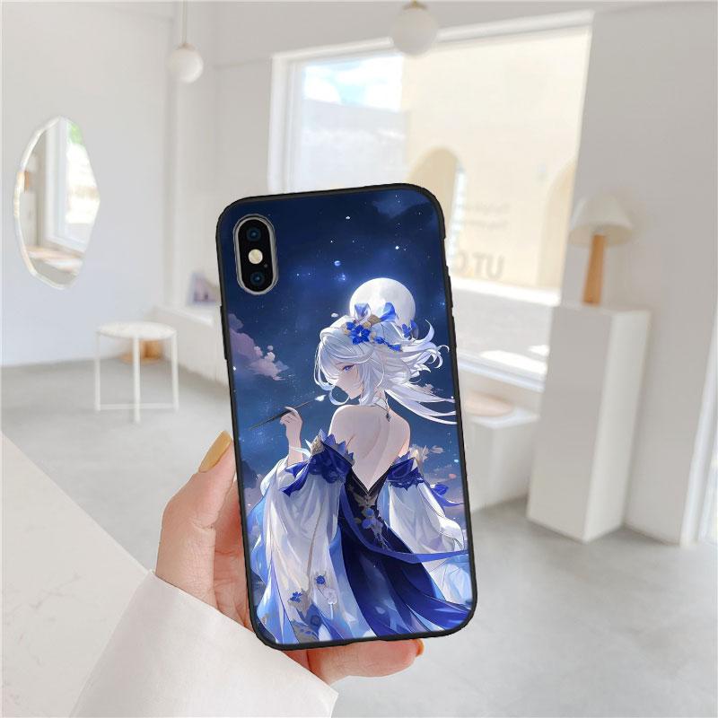 LO47 Genshin Impact Soft Shell Phone Case for Xiaomi Xiaomi Poco M4 M5 M6 M7 X3 X6 X7 F8 Ultra Pro GT NFC