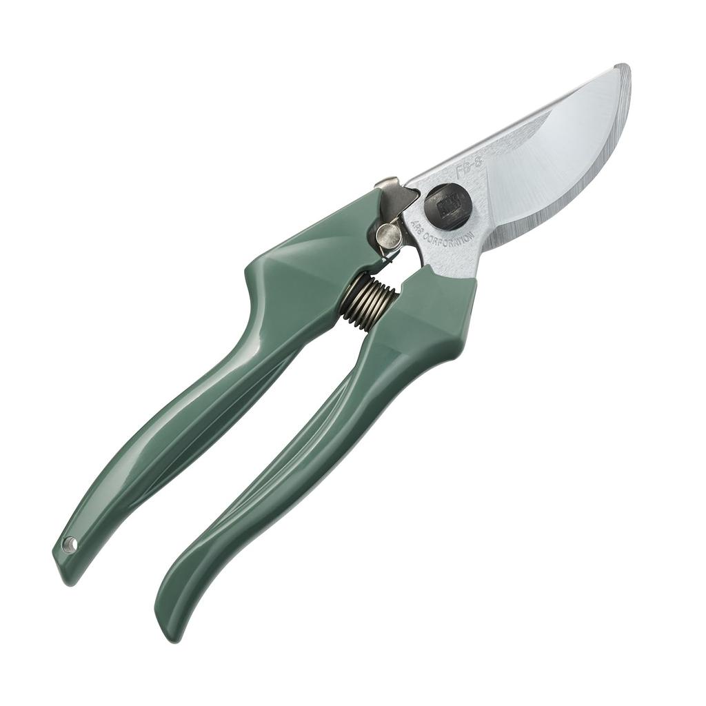 Ars Corporation Pruning 200mm Overall Lightweight Shears, Green, Approx. Length, Type, FB-8G