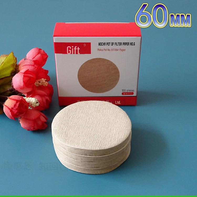 Round Coffee Filter Paper No. 369 for Moka Pot, Ice Drip, and Vietnamese Pour Over