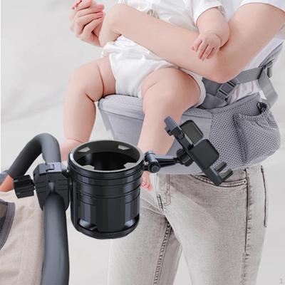 Bottle Holder Storage Rack For Cup With Phone Degrees Rotation Drink