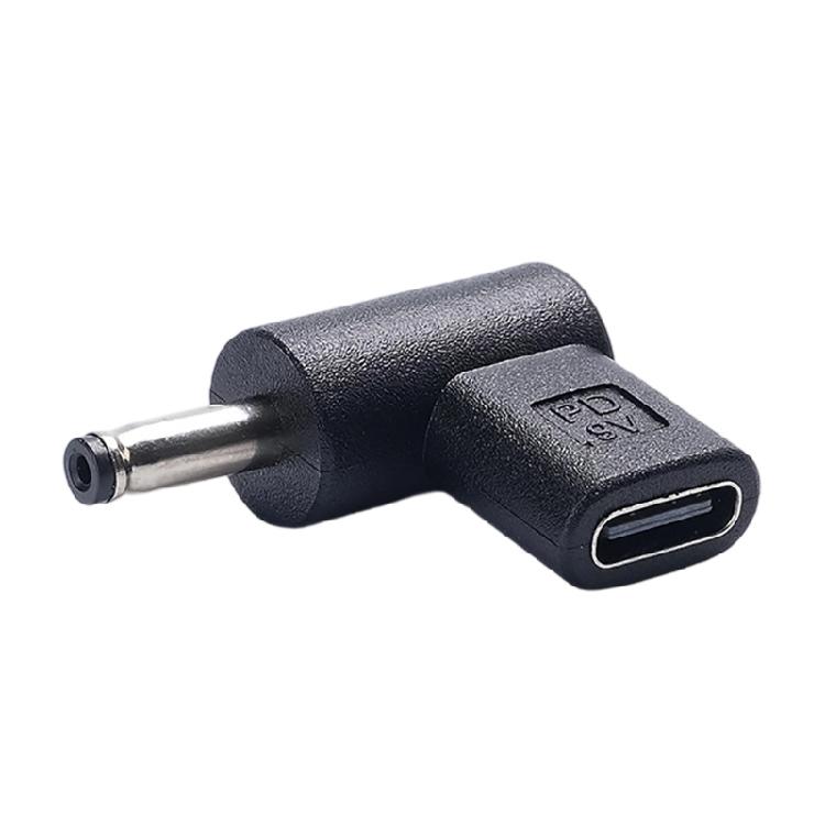USB C to 3.5x1.35mm Adapter Type C Female to 3.5x1.35 Male Adapter Replace for Wireless Camera LED Light Printer Router