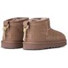 UGG Classic Ultra Mini Sheepskin Warm Comfortable Versatile Ankle Snow Boots Women Boots Brick-Red 1171538-RYK