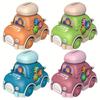 Dinosaur Pull-back Toy Car, Cartoon Gear Storage Scooter, Top Storage Box Toy Car, Anti-fall and Anti-collision Inertial Toy Car