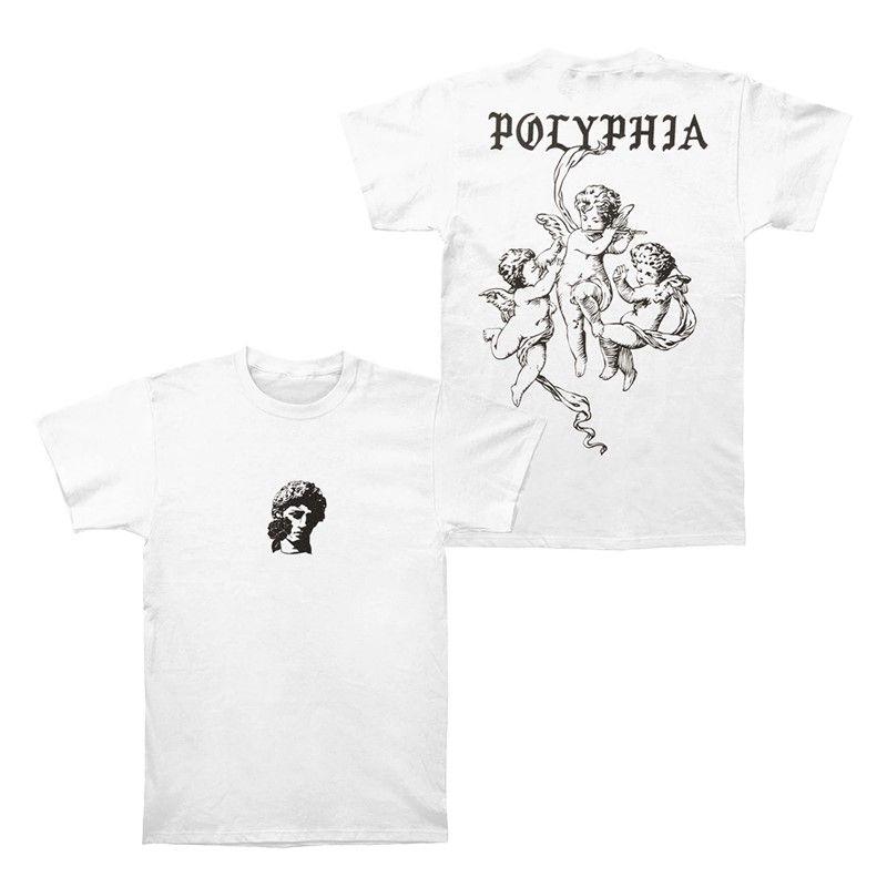 Polyphia Band American Avantgarde Metal Dark Rock High Street Loosefitting Unisexs And Unisexs Tshirts Short Sleeves