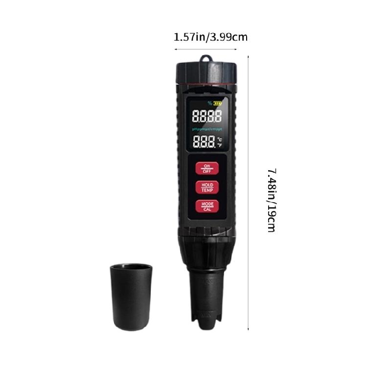 Water Quality Analyzers High Accuracy Detector Digital Pool Water Tester for Aquariums, Fish Pond and Swimming Pool