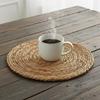 Pot Mats Handwoven Rattan Placemats Round Heat Insulation Mats Natural Woven Table Mats For Dining Home Wedding Decor