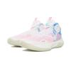 Li-Ning ABAS107-1 Men's Sonic 9 Team Mid Basketball Shoes White/Pink/Blue