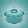 1L Capacity Plastic Rice Bowl with Lids Soup Bowls Durable Instant Noodle Bowls  Hot Rice
