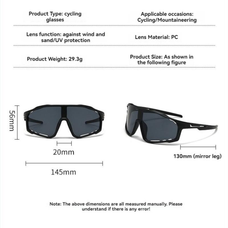 Cycling Glasses Photochromic Sunglasses Men Women Mountain Bike Road Eyewear  Bicycle Riding Outdoor Sports Hiking Goggles