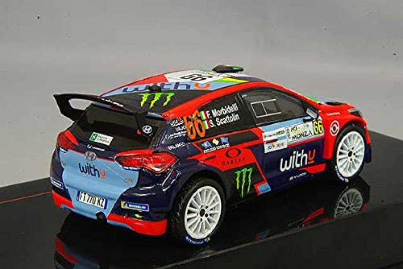 Ixo Ixo Model Hyundai I20 R5 20ACI Montza RAM780LQ #66 F.Morbidelli/S.Scattolin 1/43