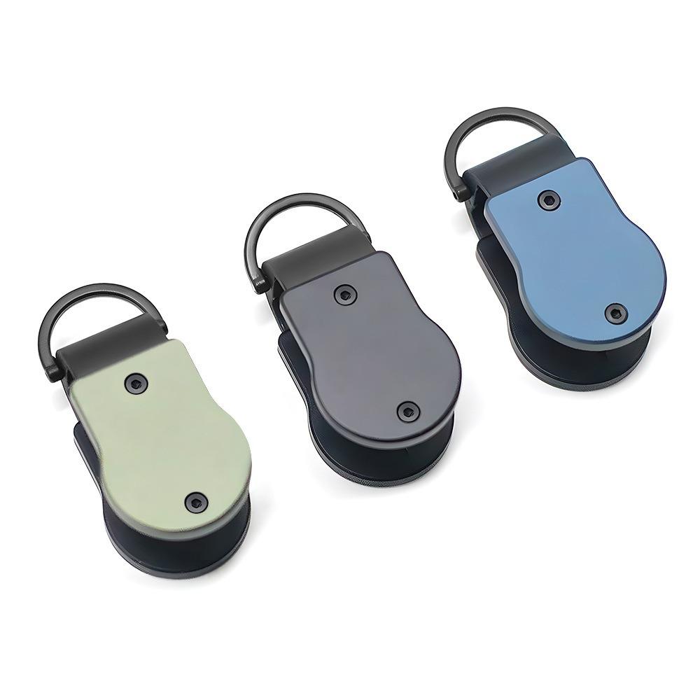 Mini Key Holder Hold 2-5 Keys Key Fob Portable Keychain for Universal Size