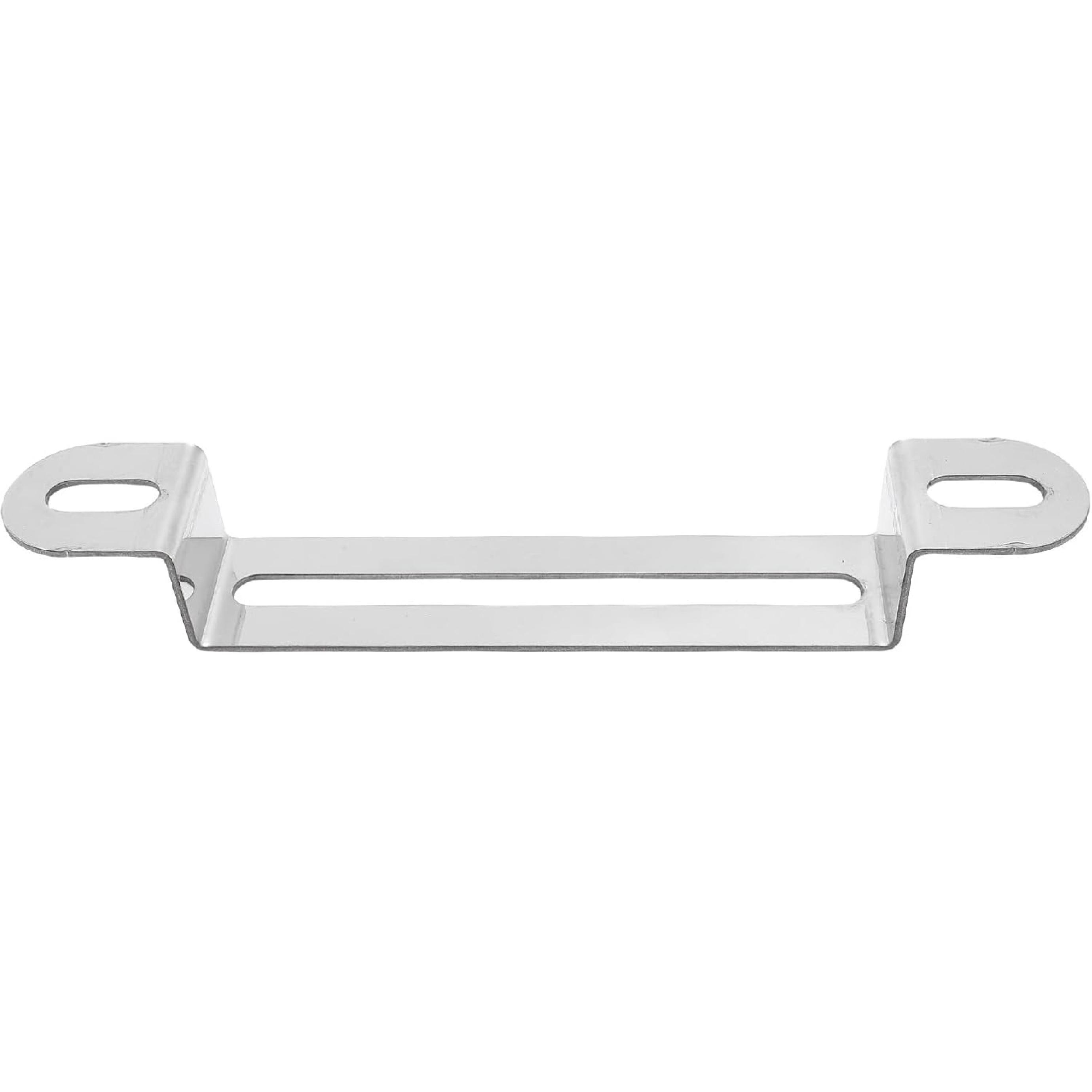 POCREATION Motorcycle License Plate Bracket, Stainless Steel Tag Holder Adapter for Most Motorbikes
