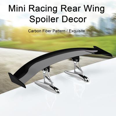 Cars Mini Tail Wing Easy Adhesive Installation Tiny Trunk Spoiler Automotive Exteriores Rear Tail Wings