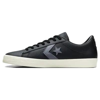 Cons PL Vulc Pro Canvas Kényelmes & Sokoldalú Ütés- Kopásálló Alacsony Szárú Gördeszka Cipő Uniszex Fekete