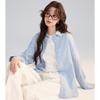 TonLion Women's 2026 Spring Plaid Long Sleeve Shirt