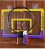 Foldable Basketball Frame Shooting Basketball Frame Wall Mounted Children'S Basketball Basket Hanging Type Household Indoor