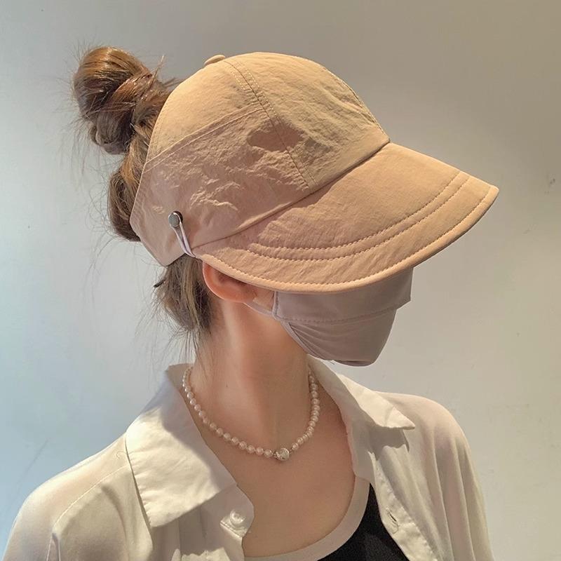 Sunscreen hat women's new hat quick-drying thin Zhao Ruth sun hat duck tongue sun hat bucket hat