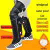 Osen Real Leather Wool Winter Riding Knee Pads