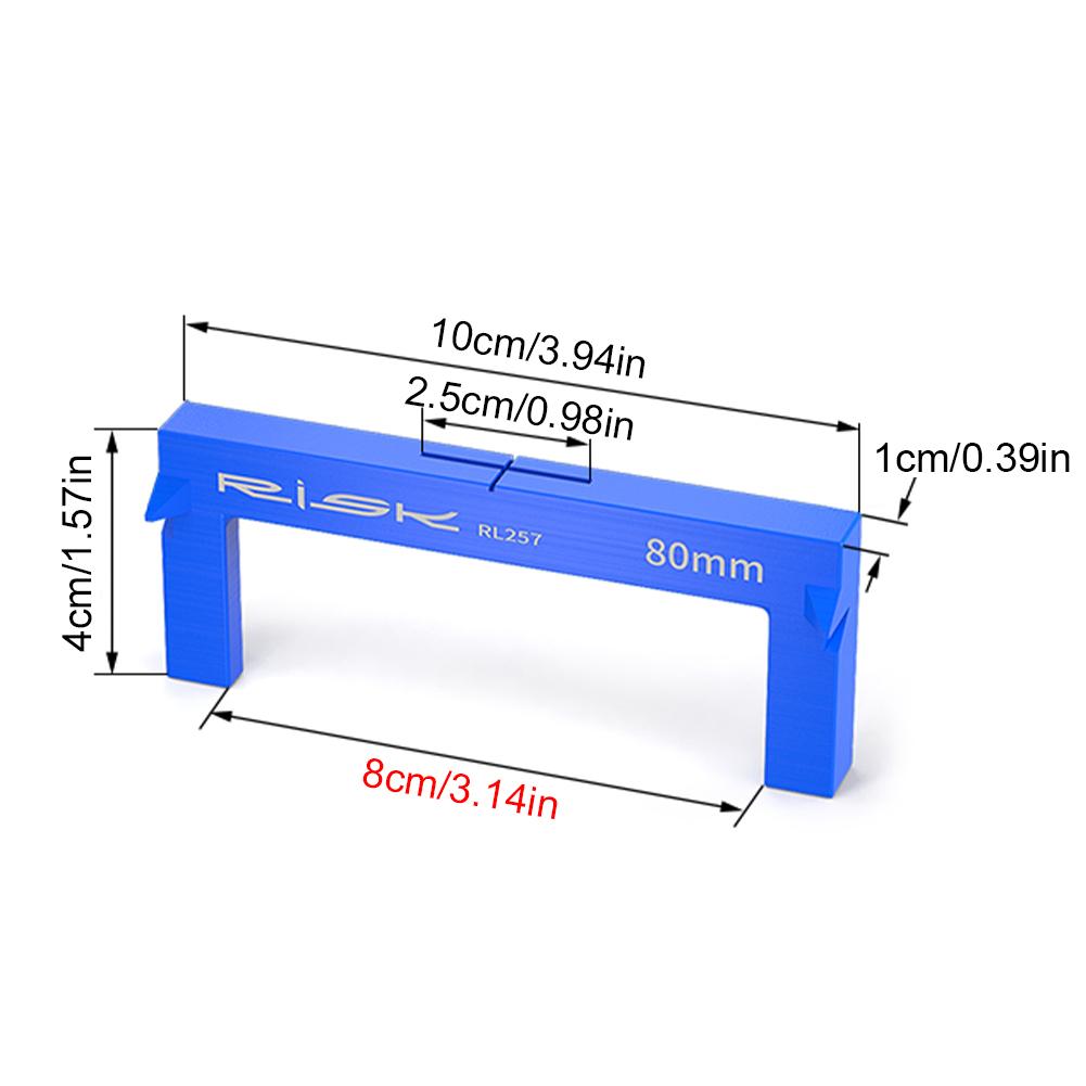 RISK Bicycle Bike Seat Cushion Height Measuring Tool MTB Road Bike Saddle Fitting Measurement BB Center Positioning Gauge Tools