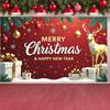 Christmas Banner Xmas Theme Christmas Decoration Banner Xmas Banner Christmas Ball For Indoor Party Festive Gathering Holiday