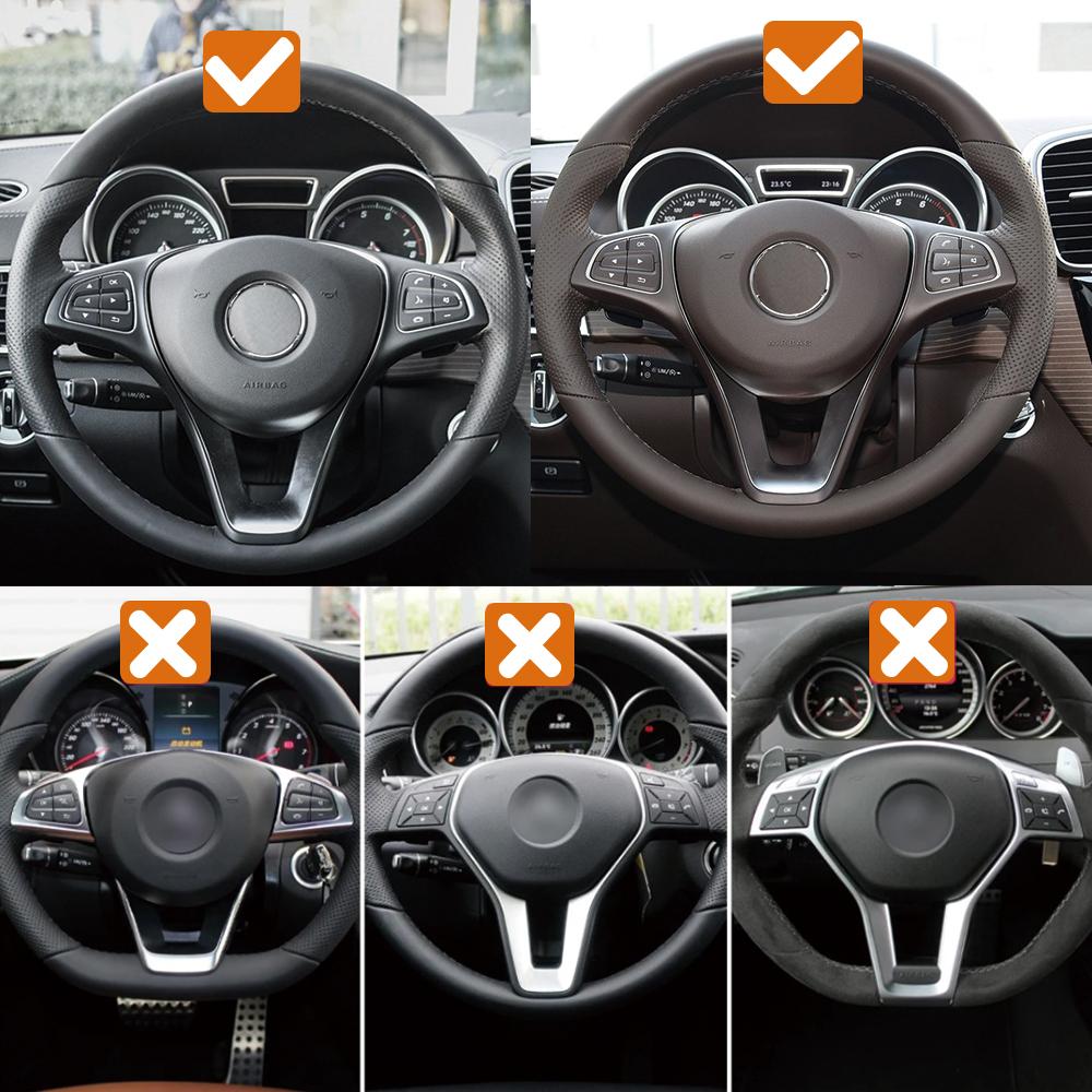 Panou Ornament Cromat Capac Volan Interior Mașină Înlocuire Pentru Mercedes Benz GLE GLS Vito Clasa V W166 W292 W447 W448